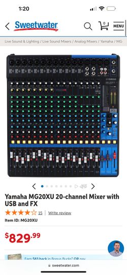 Yamaha 20 Ch Mixer