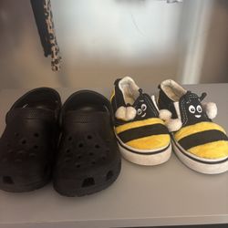 Gently Used Crocs And Vans