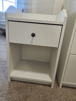 Ikea Nightstand (HAUGA)