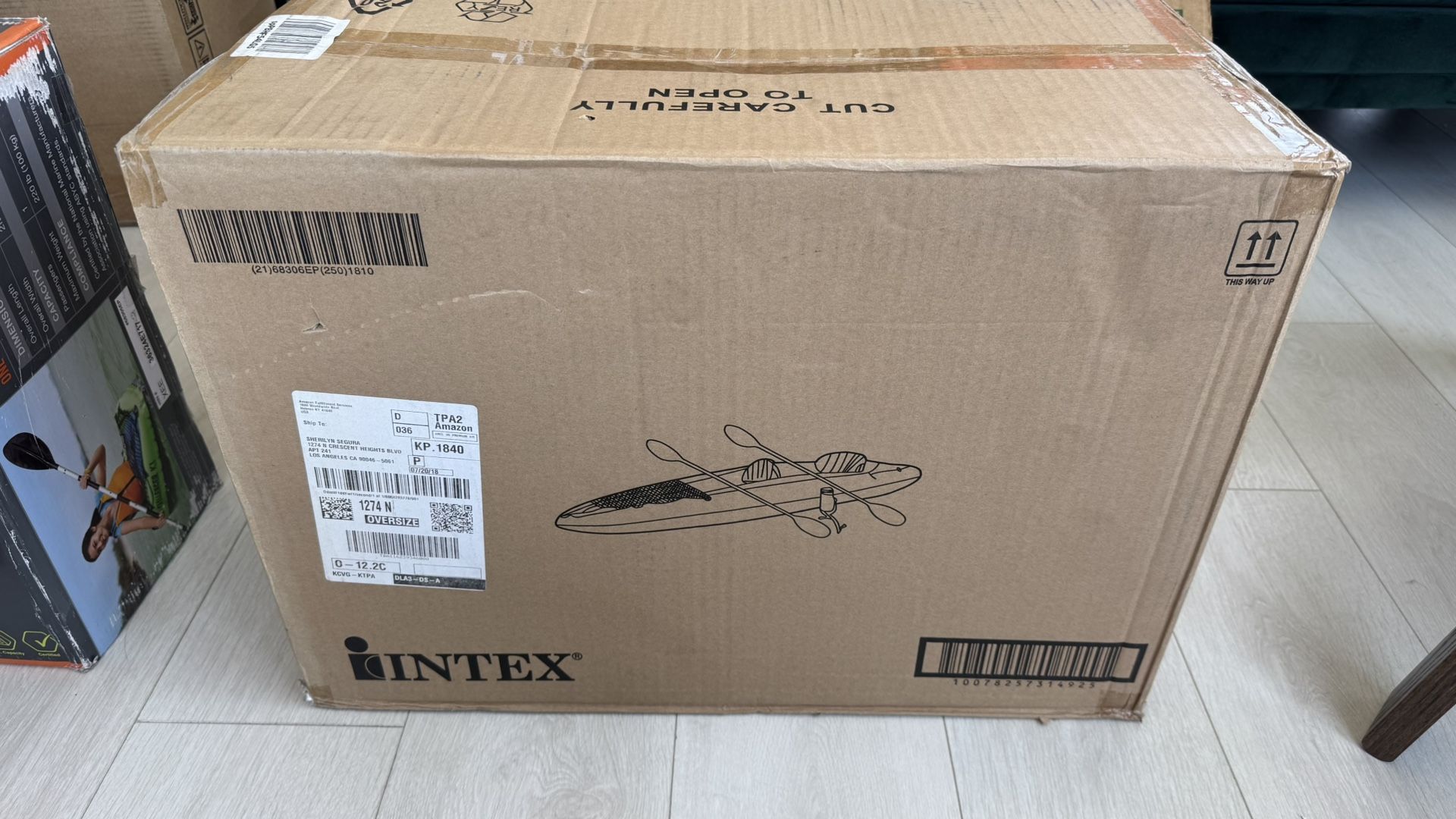 INTEX Two-Person Inflatable Kayak
