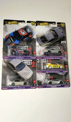 Hot Wheels Premium Car Culture "Slide Street 2" Set of 5