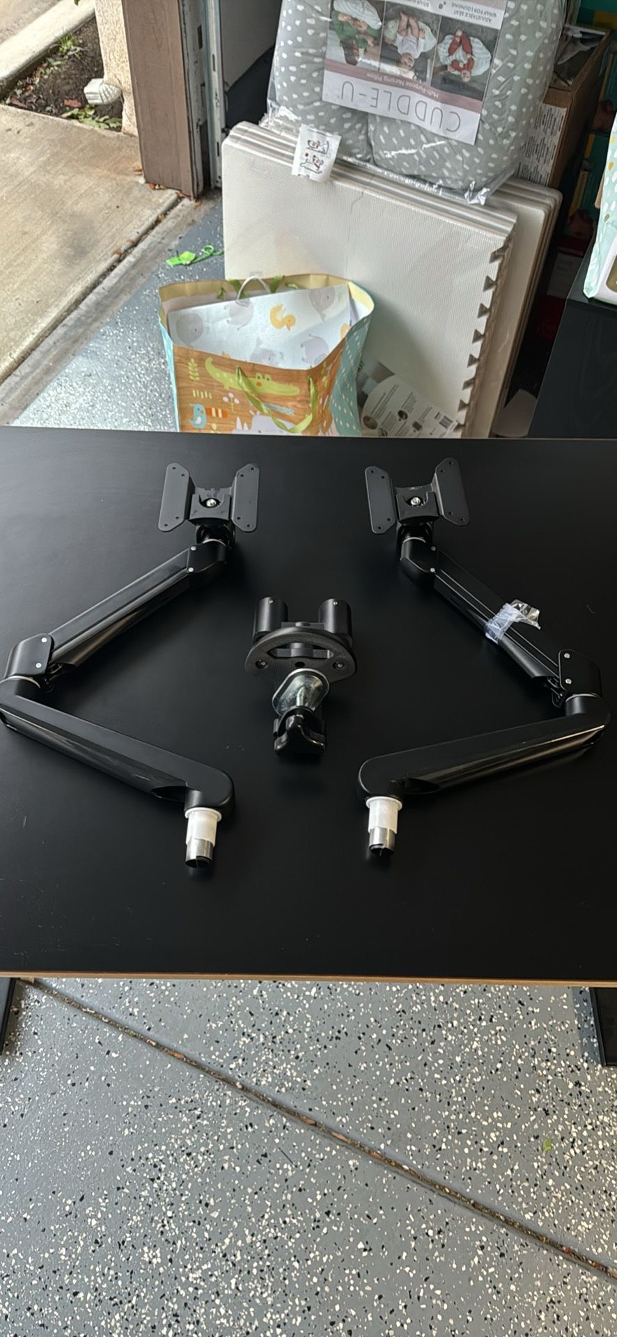 UPLIFT Commercial V1 Standing Desk w/ Dual Monitor Arms