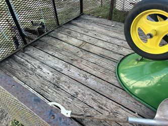 6x12 Tandem Axle Landscape Trailer