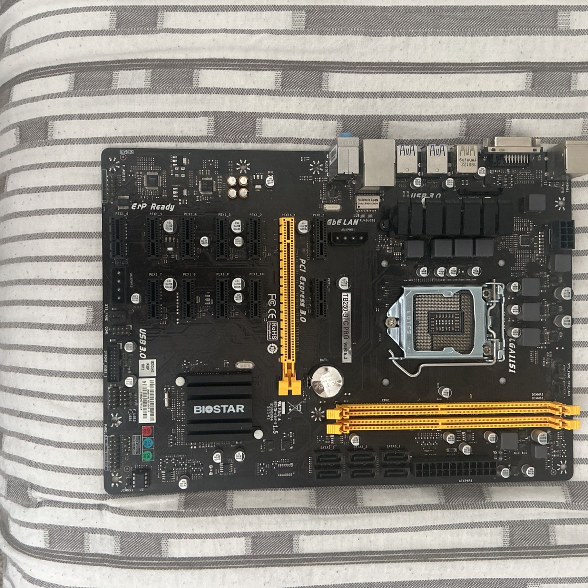 TB250 BTC PRO Crypto Mining Motherboard