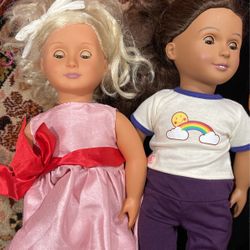 Target Our Generations Doll And Several Extras Accessories 