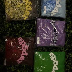 spider hoodies brand new