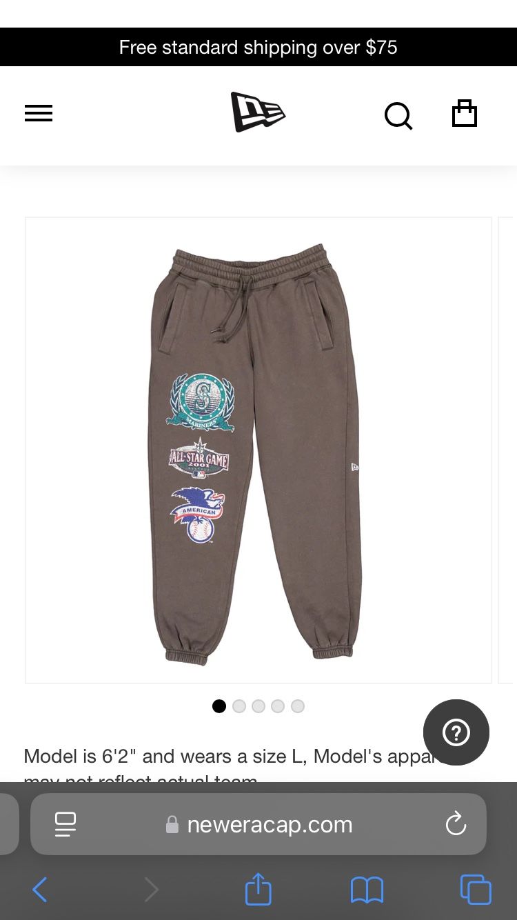 Seattle Mariners oversized essential joggers