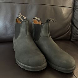 Blundstone Chelsea Boots, 7.5 US Men’s, Gray