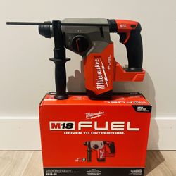 M18 FUEL 18V Lithium-Ion Brushless Cordless 1 in. SDS-Plus Rotary Hammer (Tool-Only)