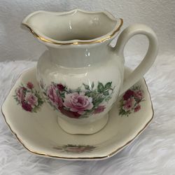 Maryleigh Pottery Pitcher & Basin Set