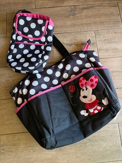 Y2K Disney baby lady bug Minnie Mouse diaper bag