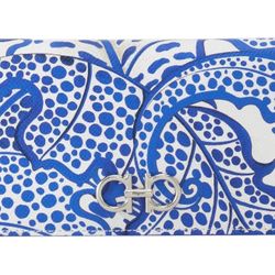 NEW Ferragamo Gancini Continental Wallet