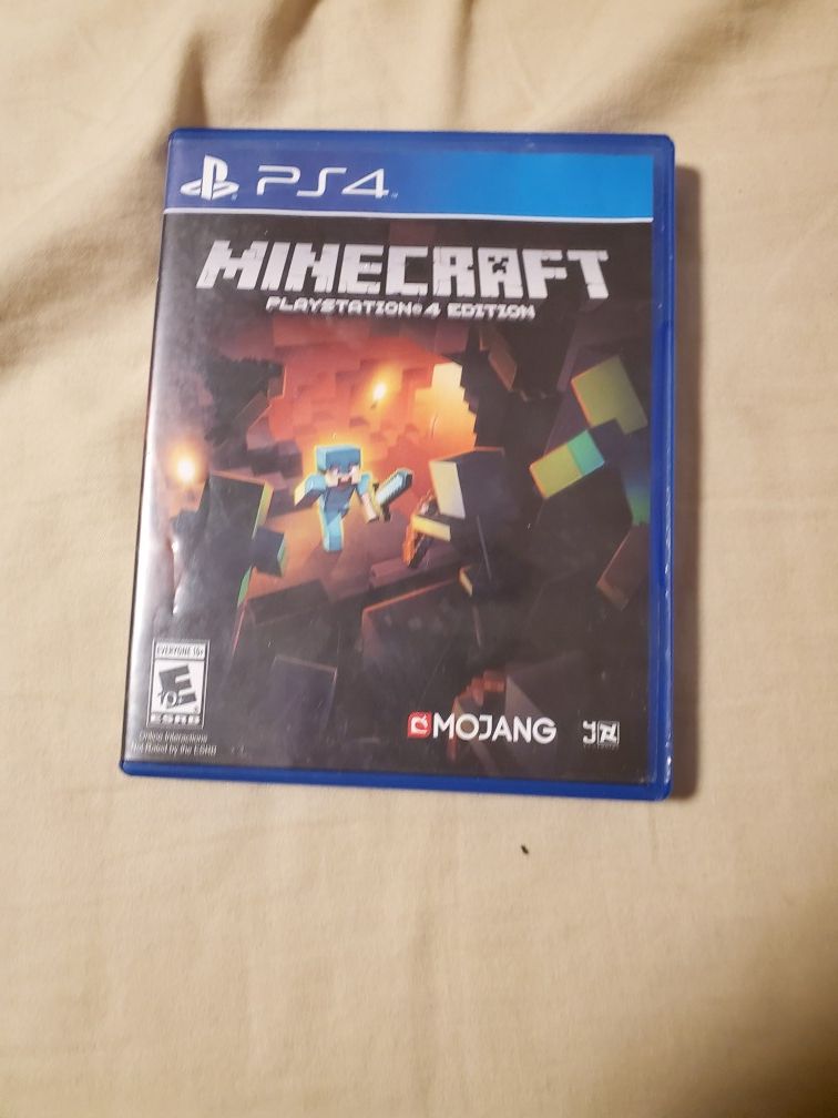 Minecraft for ps4