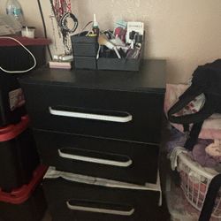 2 Black Night  Stands 