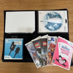 Nintendo Wii Bundle - Backwards Compatible (Like-new)