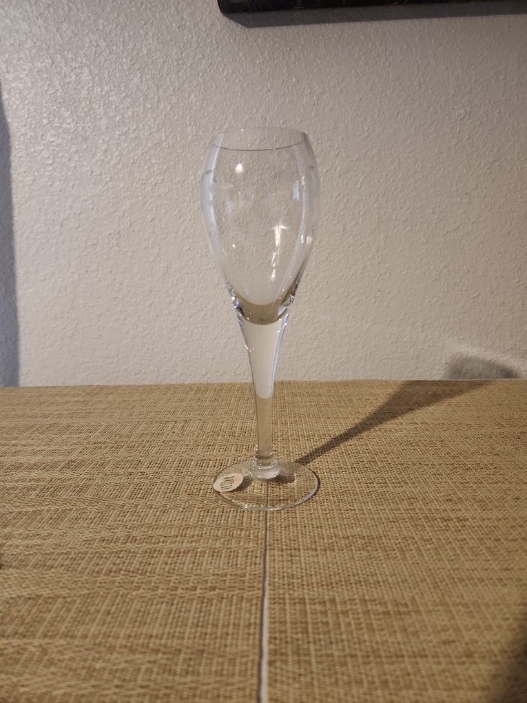Princess House Crystal Champagne Glass