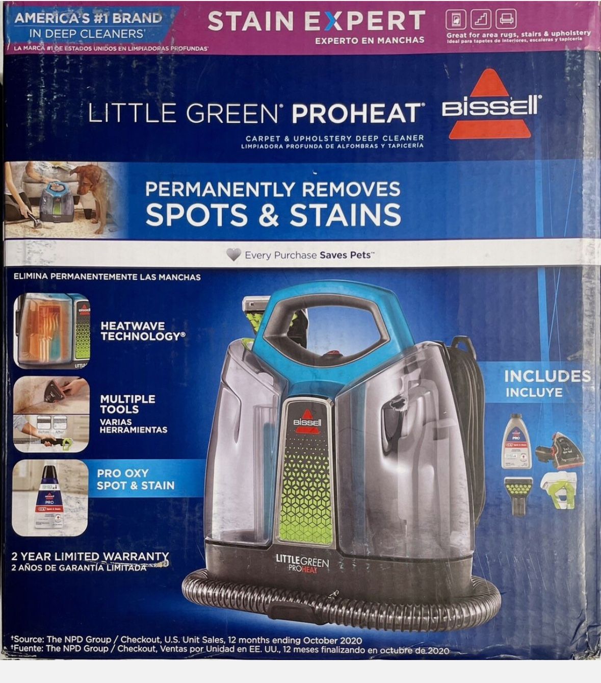 BISSELL Carpet And upholstery Stain Cleaner NEW