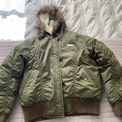 Echo Red GREEN JACKET- Size Medium