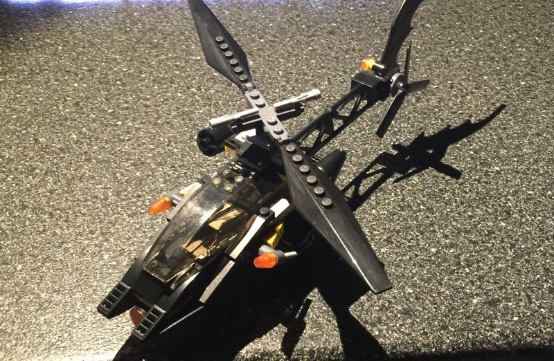 Batman lego Batcopter compatible copter from LEGO 76011 Super Heroes Batman Man-Bat Attack Play Set
