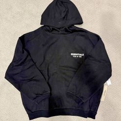 Essentials Fear of God hoodie black