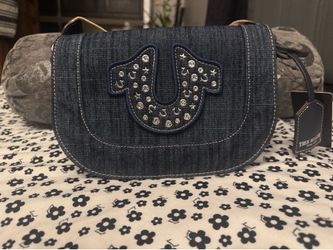 True Religion denim purse