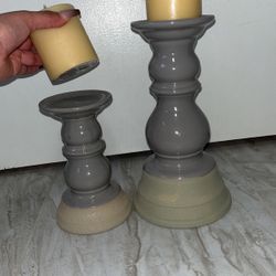 2 Candle Holders
