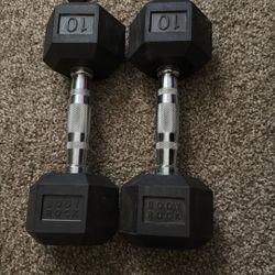 Dumbbells (10 Lb x 2)