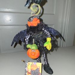 Pumpkin Wicked Jack by Amy Beeler The Enchanted Doodler Clay & Fabric Halloween