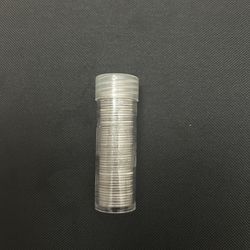 Roosevelt silver dime roll mixed dates