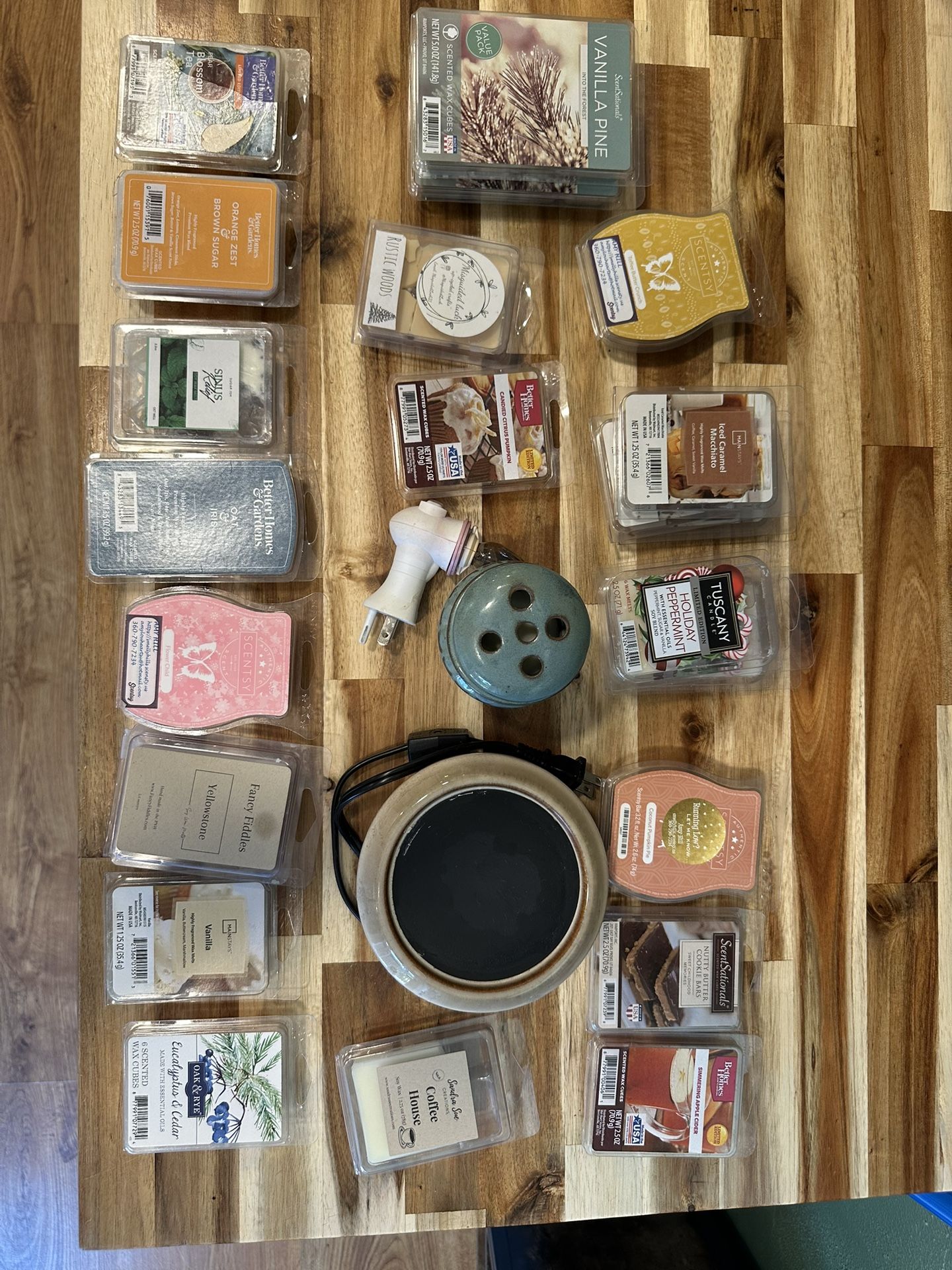 Two Wax Warmers And Wax Melts