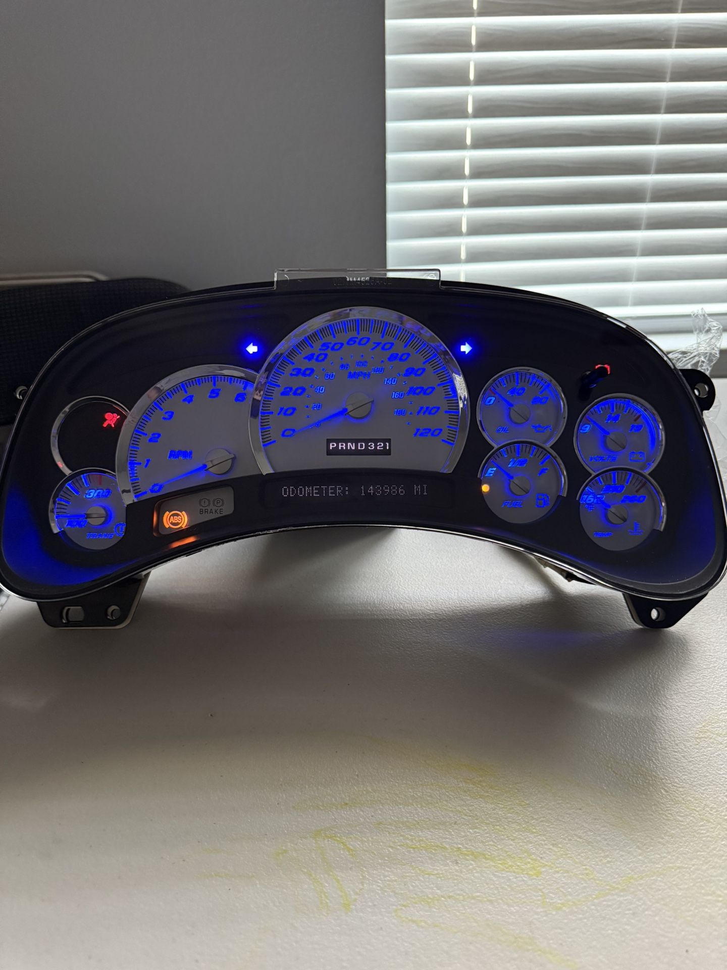 Fully Built Silverado SS Gauge Cluster