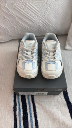 New Balance Toddler Sneakers White Light Blue