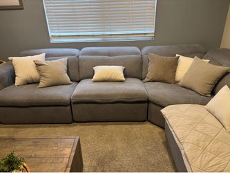 Sectionals  gray couches