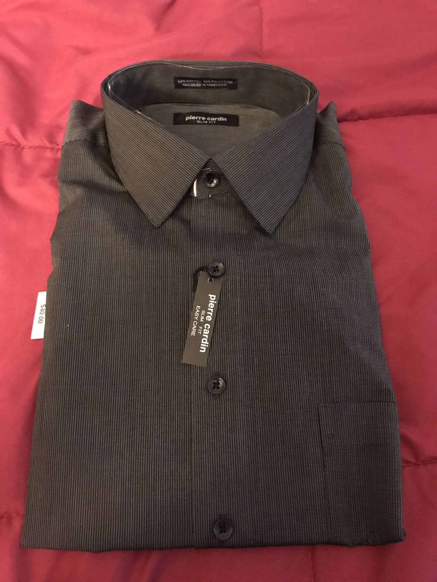 Brand New Pierre Cardin Slim fit dress shirt for Sale in Sacramento, CA -  OfferUp