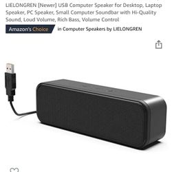 Small USB Computer Speaker For Desktop 