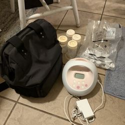 Pumping Backpack With Supplies 