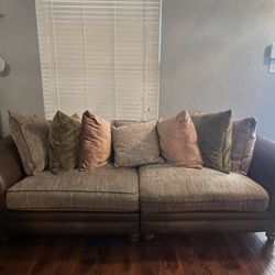 2 Full Size Couches 