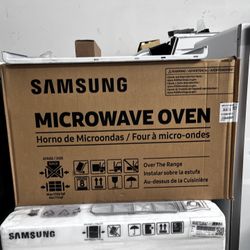 NEW !! SAMSUNG OVER THE RANGE MICROWAVE !! 