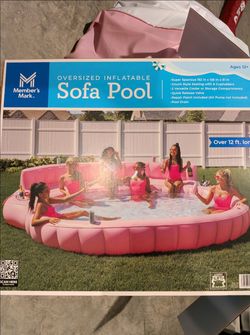 Oversized Inflatable Sofa Pool