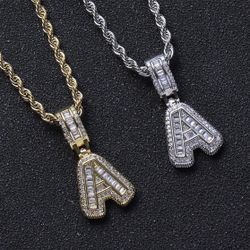 Necklace Letter Gold Plated / Silver Plated 