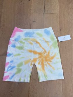 Spiritual gangsta biker shorts rubbed