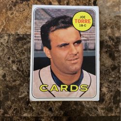 1969 Topps Joe Torre Baseball Card