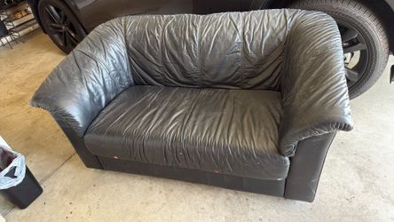 leather couch