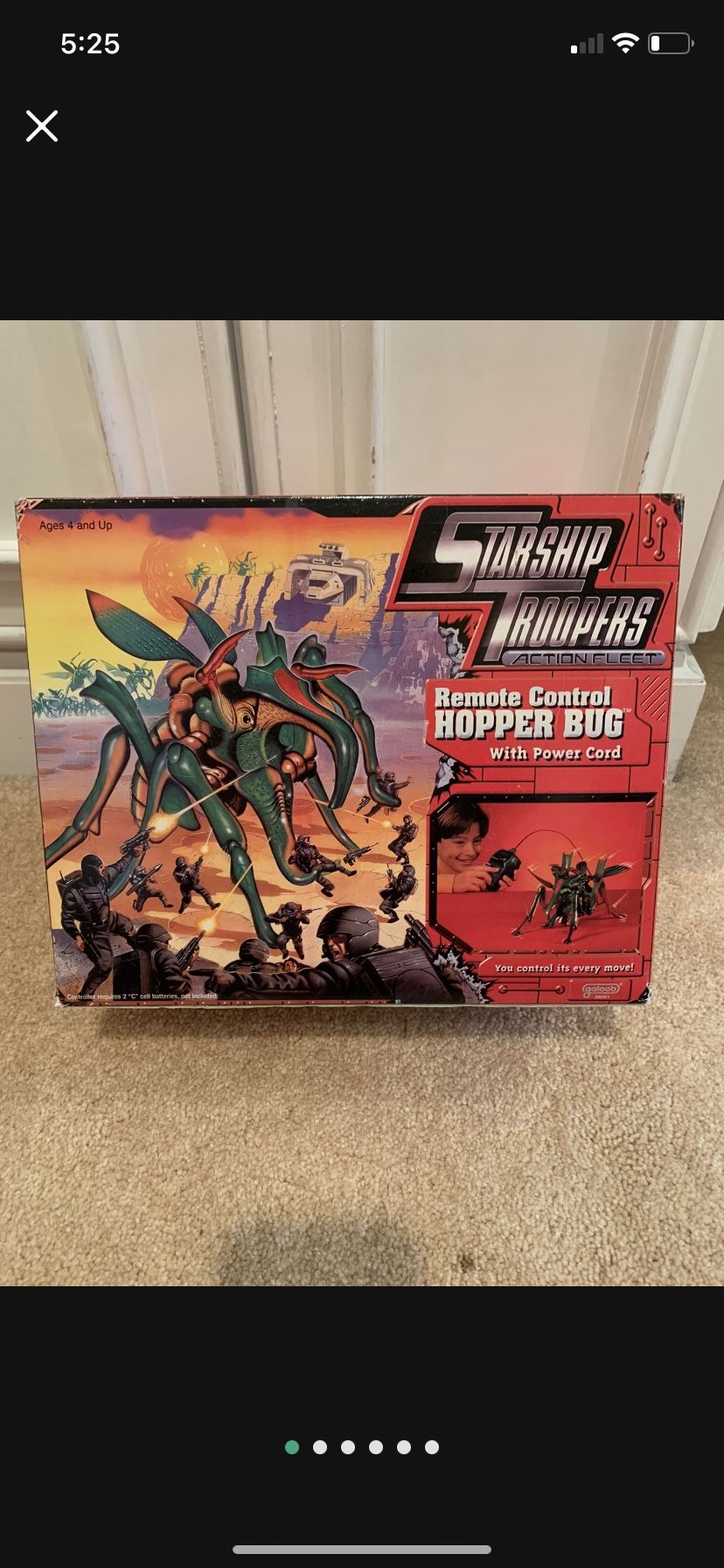 Starship Troopers Hopper Bug In Package Hard To Find