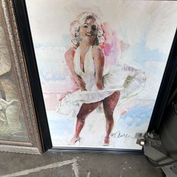 Marilyn Monroe Painting 