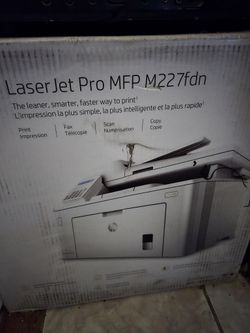 Printer Laser Jet Pro. New In Box