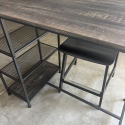 Desk And Chair Counter Height