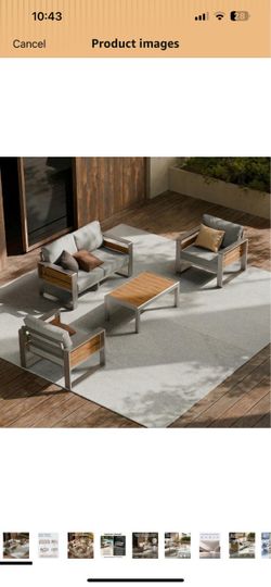 New,outdoor patio furniture set  4 seats