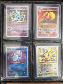 Pokemon Legendary Collection Reverse Holos