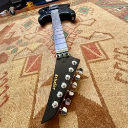Vintage Heavy Metal Schafer 80s Super Strat Electric Guitar 